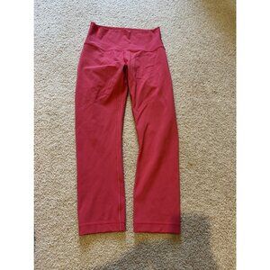 Lululemon Lululemon Align™ High-Rise Pant 25") - Size 4 - Dark Pink